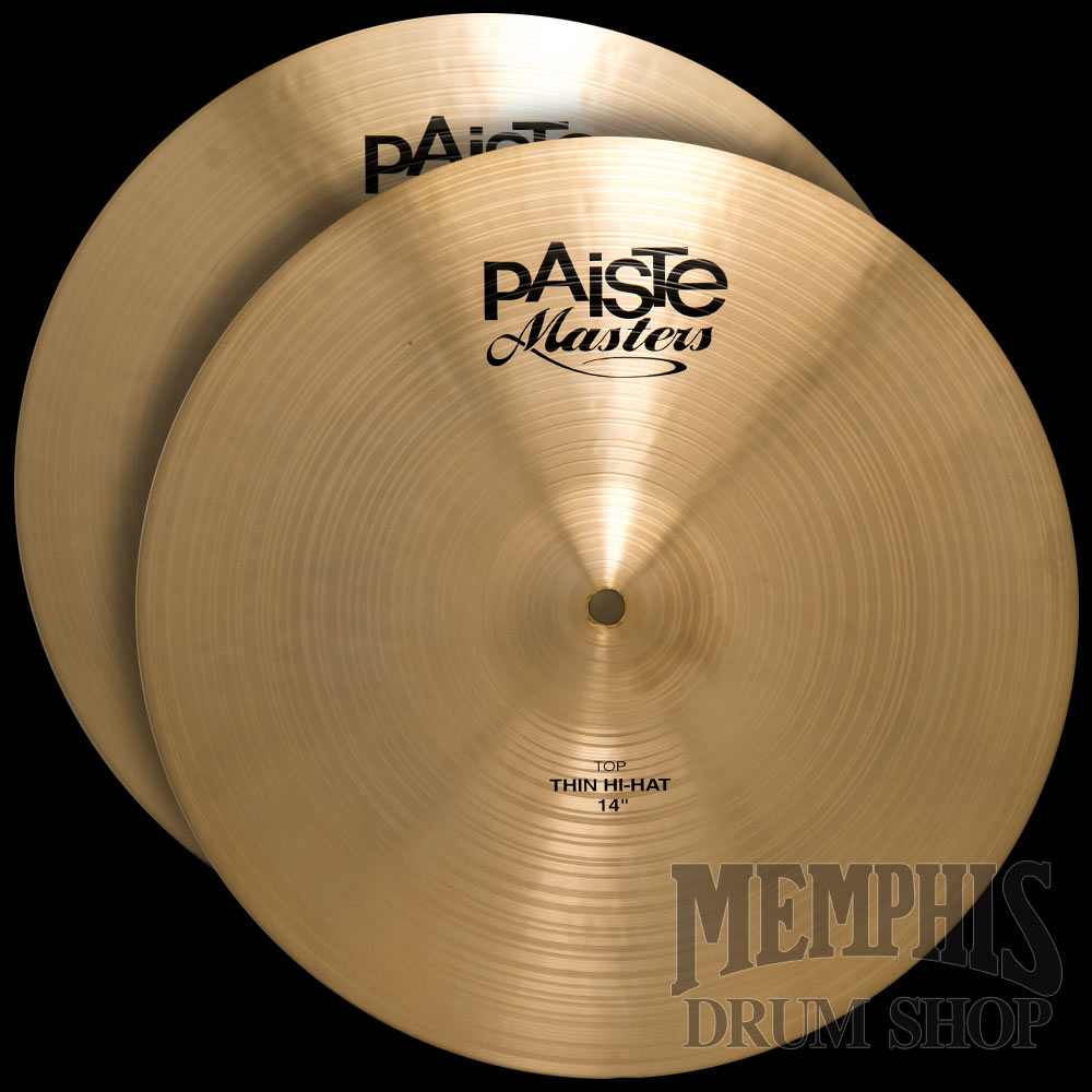 Paiste 14" Masters Thin Hi-Hats