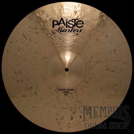 Paiste 20" Masters Dark Crisp Ride Cymbal
