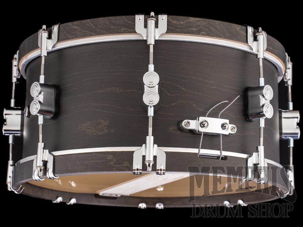 Pacific PDP 14x6.5 Concept Maple Classic Wood Hoop Snare Drum - Ebony Stain