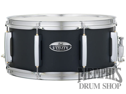 Pearl 14x6.5 Modern Utility Snare Drum - Satin Black