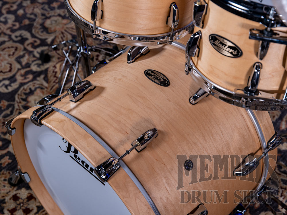 Pearl Masters Maple Gum Drum Set 20/10/12/14 - Natural Maple