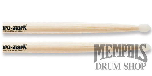 Promark American Hickory 5B Nylon Tip Drumsticks