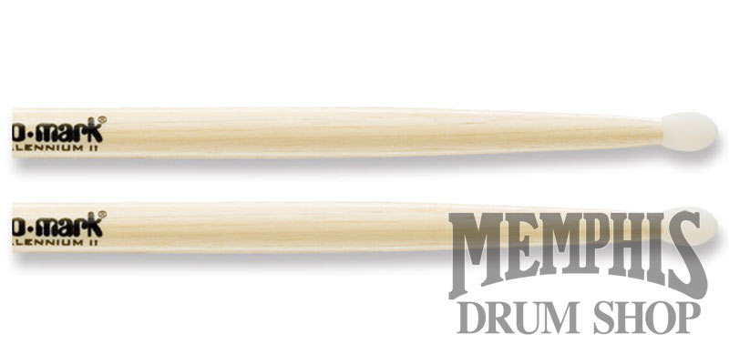 Promark American Hickory 747 Nylon Tip Drumsticks