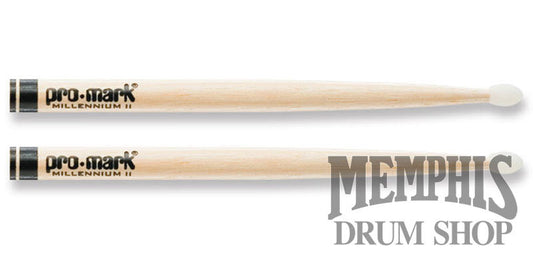 Promark American Hickory 7A Nylon Tip Drumsticks