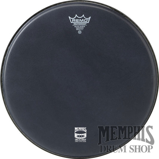 Remo Black Suede Emperor 18" Tom Drumhead