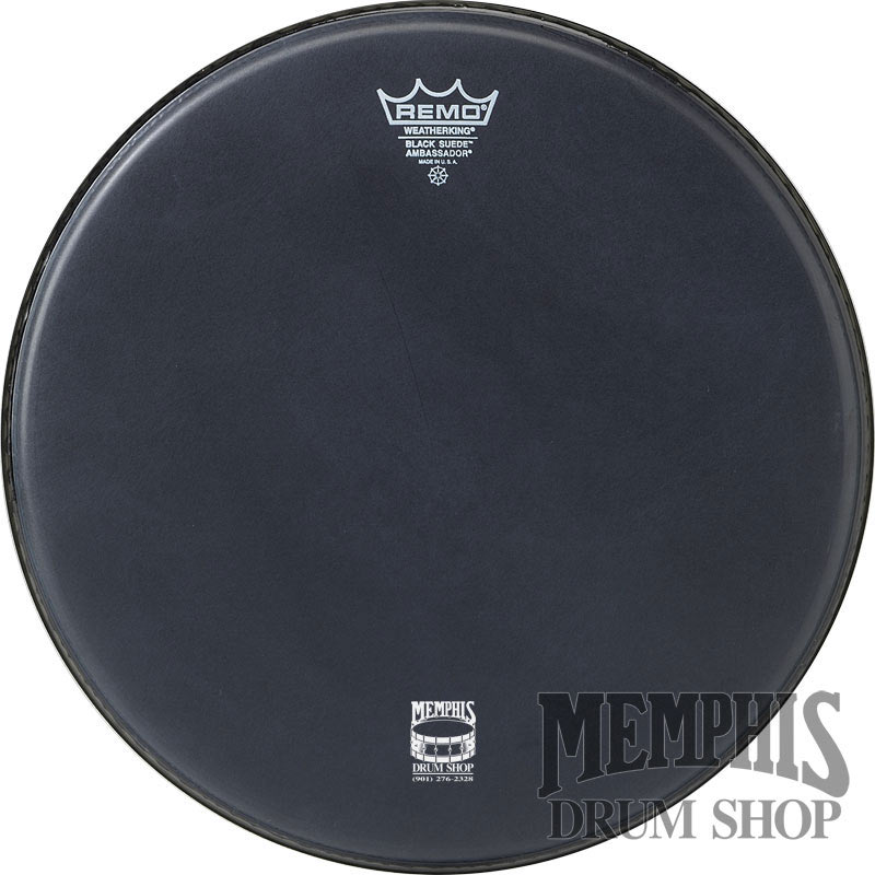 Remo Black Suede Ambassador Snare Side 14" Drumhead