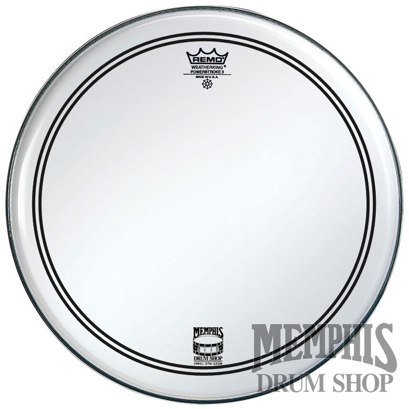 Remo Clear Powerstroke P3 22" Bass Drumhead