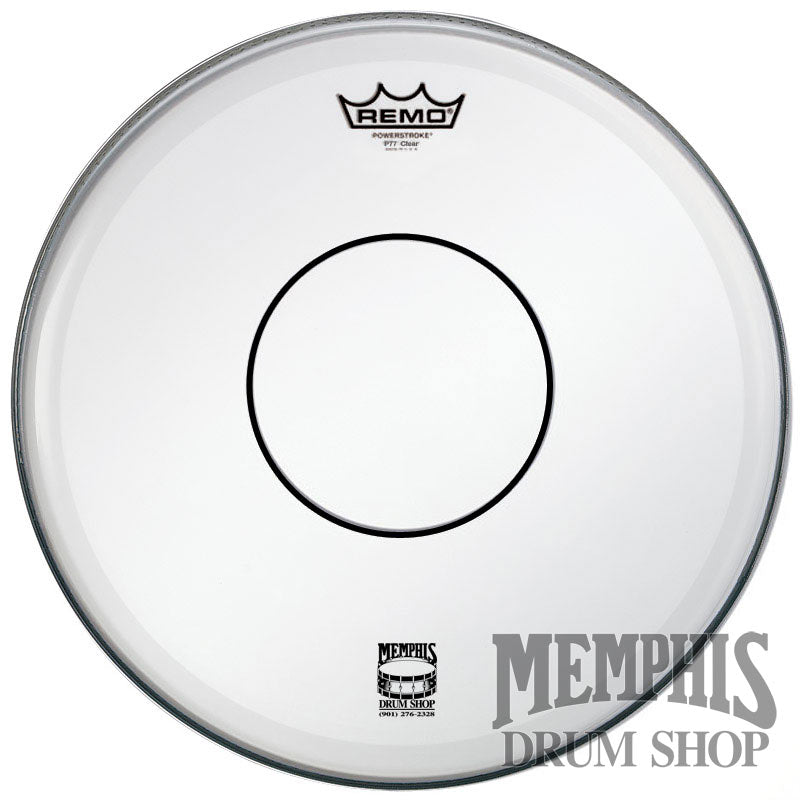 Remo Clear Powerstroke 77 13" Drumhead - Clear Dot
