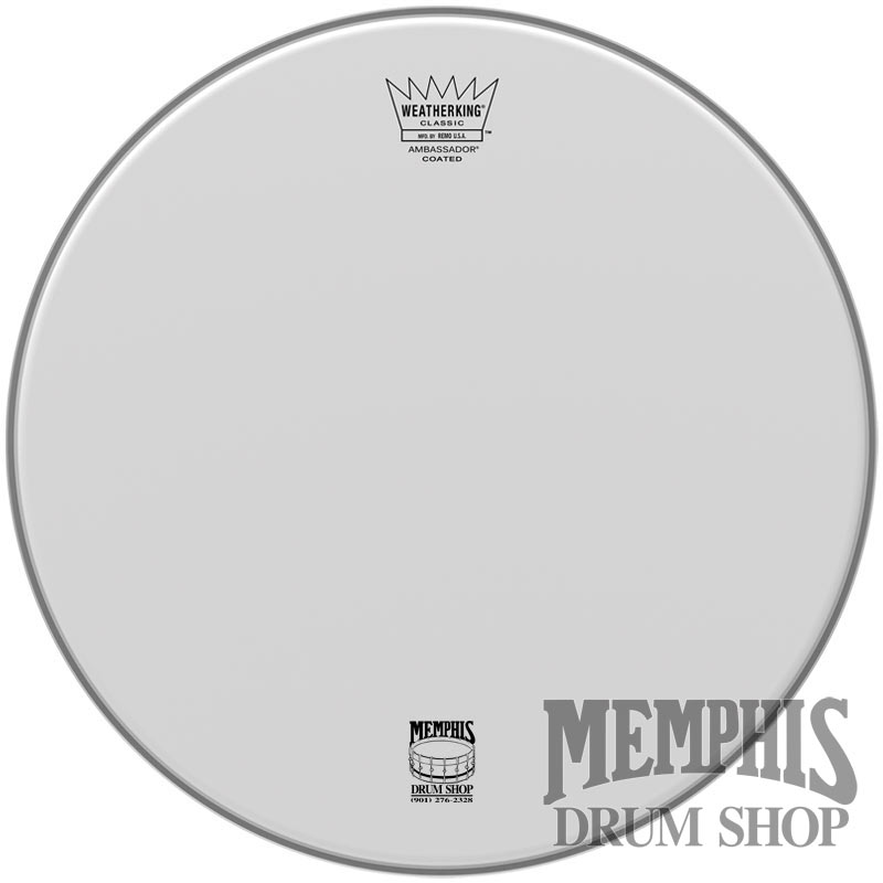 Remo Coated Classic Fit Ambassador 16" Tom Drumhead