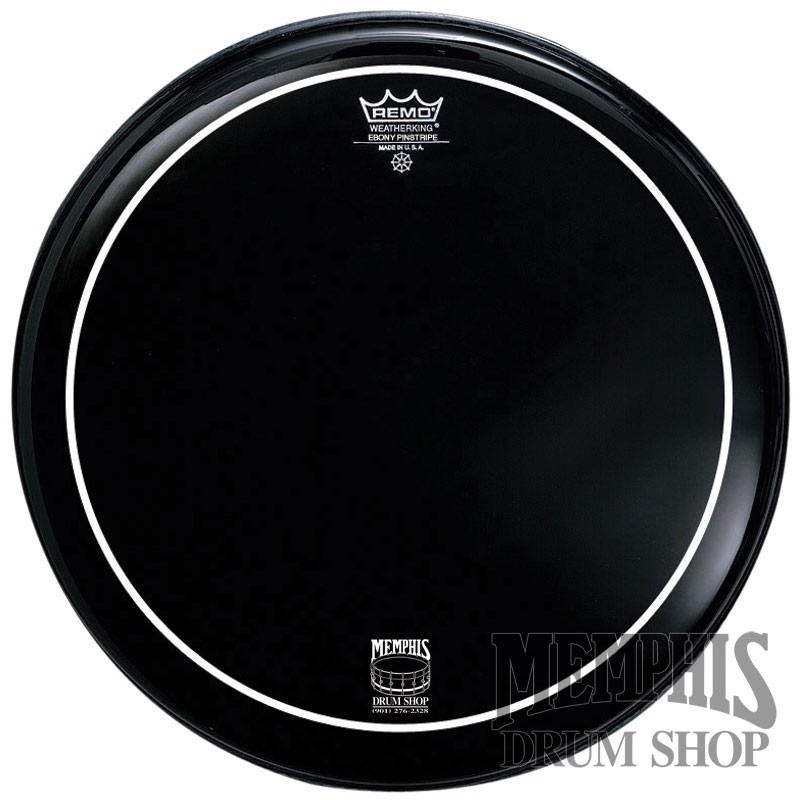Remo Ebony Pinstripe 18" Tom Drumhead