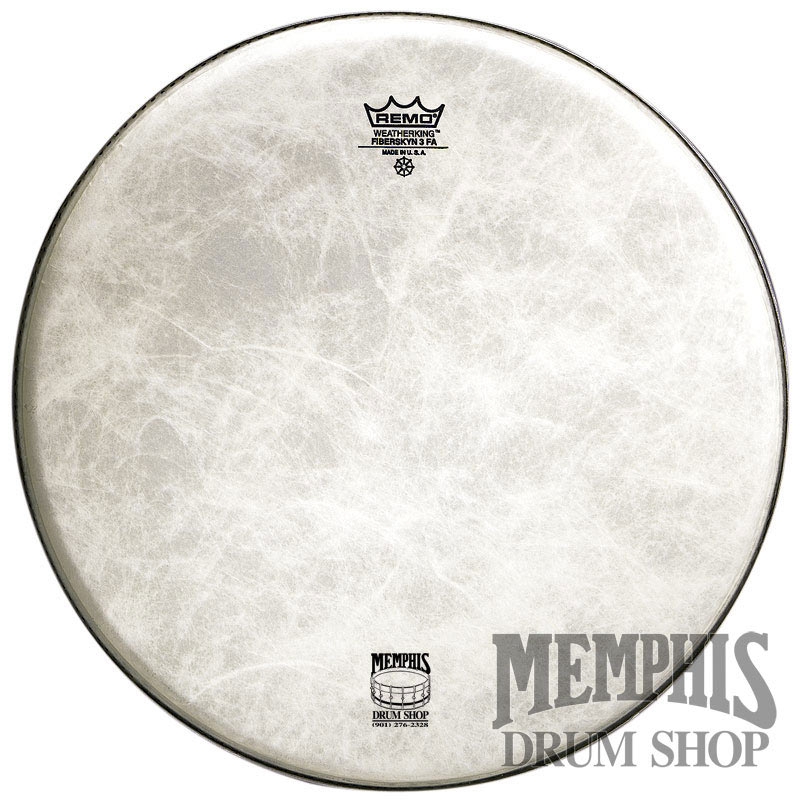 Remo Fiberskyn 3 Ambassador 22-Inch Bass Drum Head - Warm Sound For Jazz & Orchestral