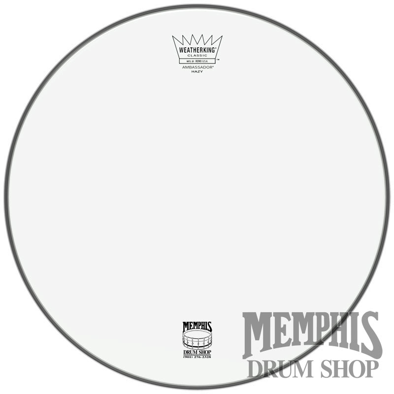 Remo Hazy Classic Fit Ambassador Snare Side 14" Drumhead