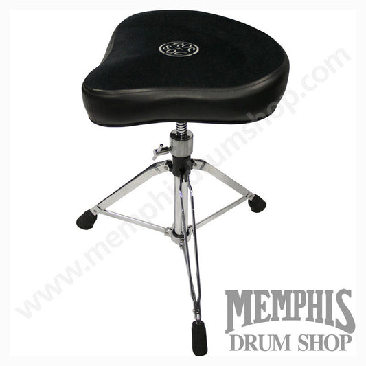 Roc-N-Soc Manual Spindle Tall Drum Throne - Hugger Seat