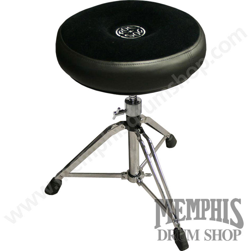 Roc-N-Soc Manual Spindle Tall Drum Throne - Round Seat