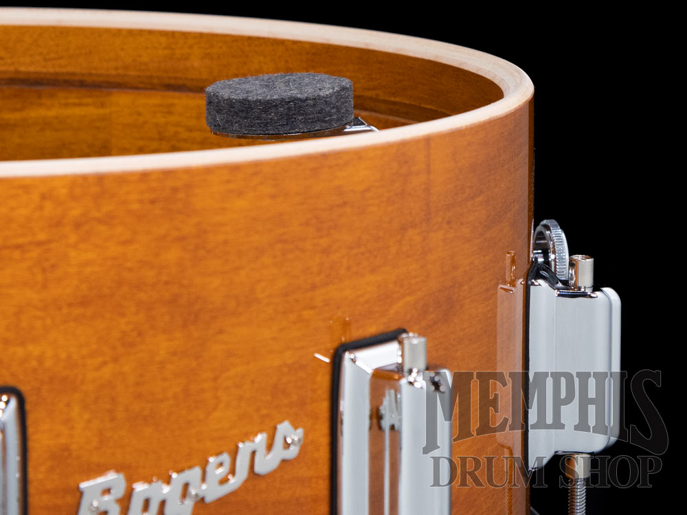 Rogers 14x6.5 Dyna-Sonic Limited Custom Snare Drum with Beavertail Lugs - Fruitwood Stain