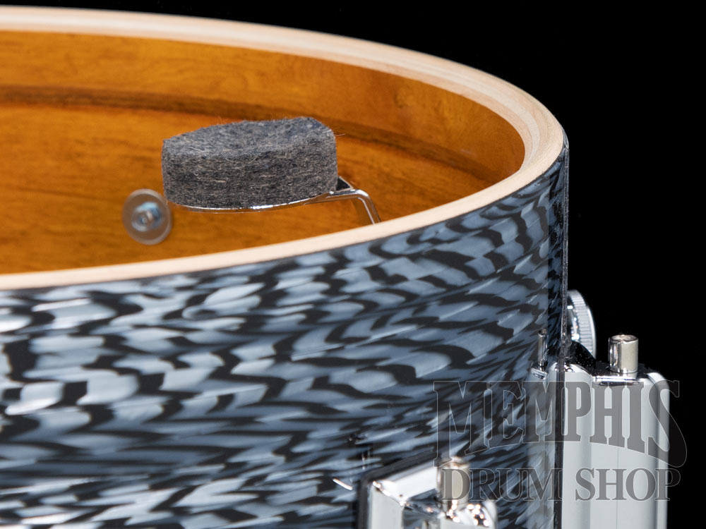 Rogers 14x6.5 Dyna-Sonic Snare Drum with Beavertail Lugs - Black Onyx