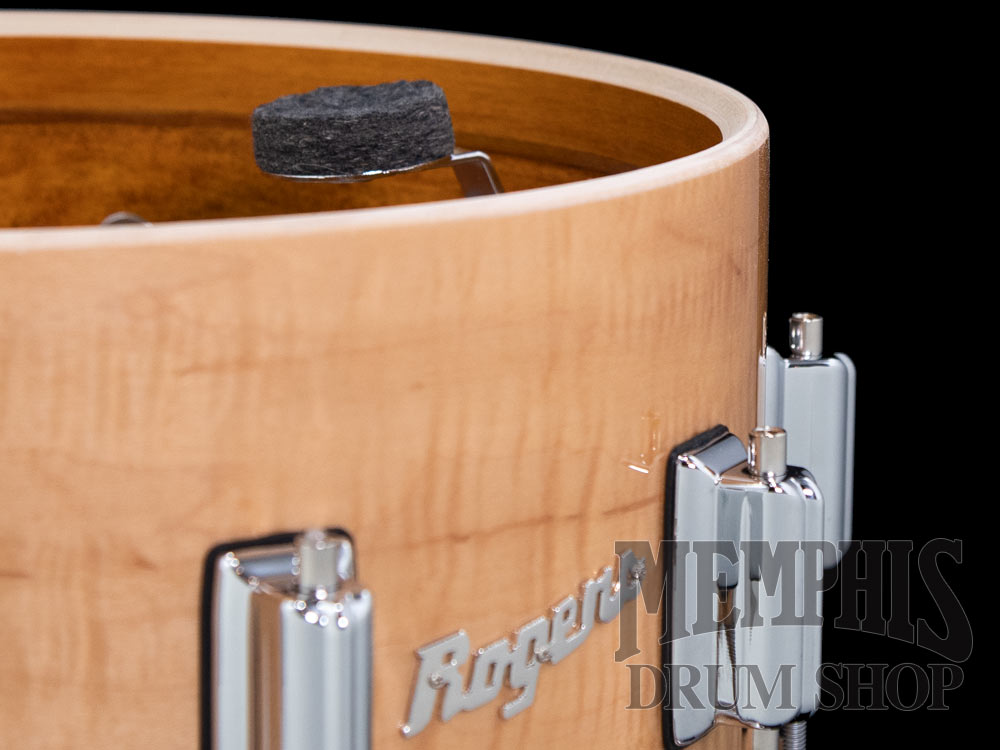 Rogers 14x6.5 Dyna-Sonic Snare Drum with Beavertail Lugs - Wildwood Curly Maple