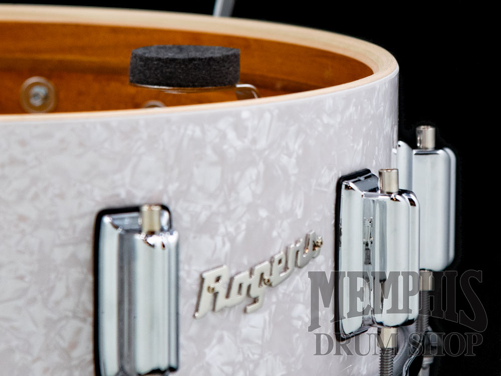 Rogers 14x5 SuperTen Snare Drum - White Marine Pearl
