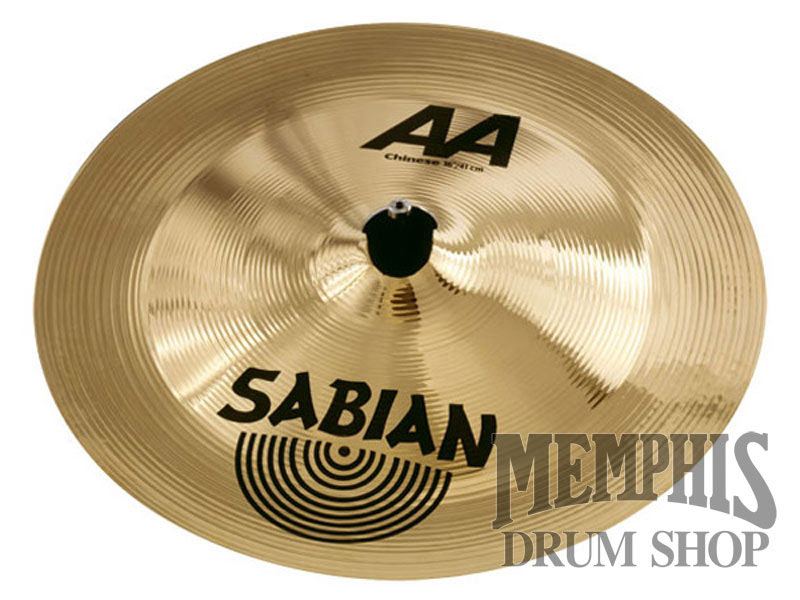 Sabian 16" AA Chinese Cymbal - Brilliant