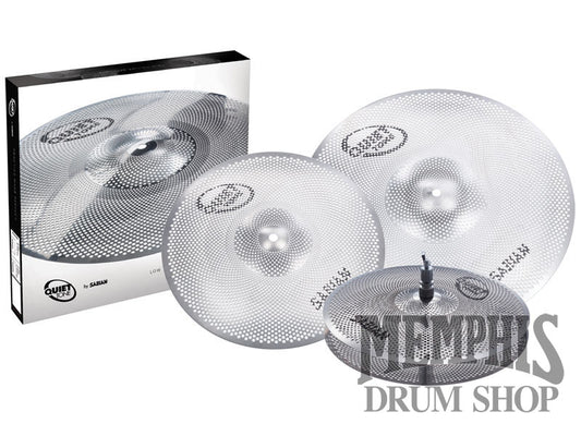 Sabian Quiet Tone Practice Cymbal Set 13/14/18