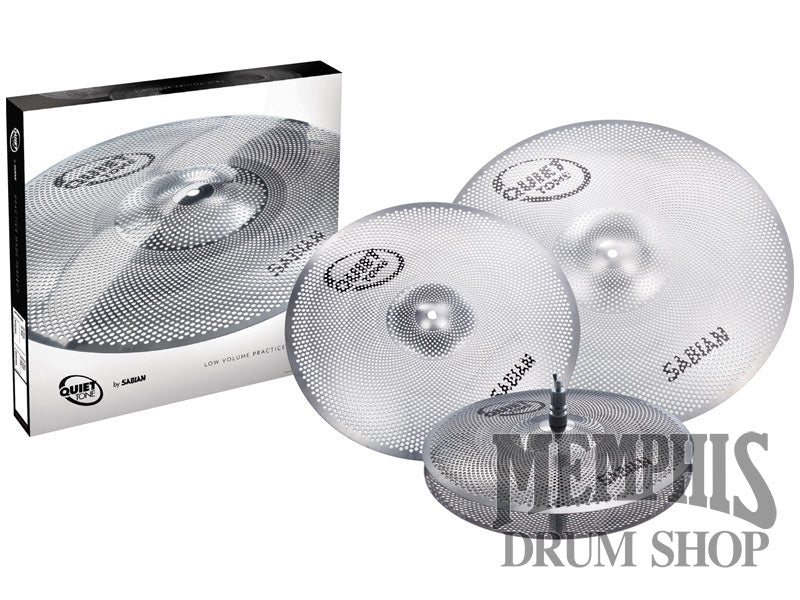 Sabian Quiet Tone Practice Cymbal Set 14/16/20 – Memphis Drum Shop