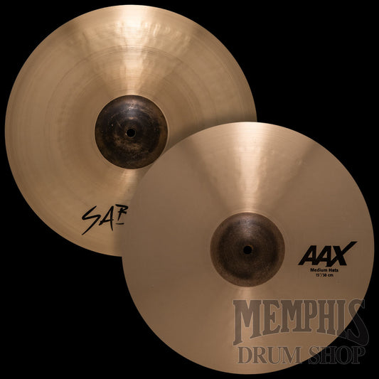 Sabian 15" AAX Medium Hi-Hats