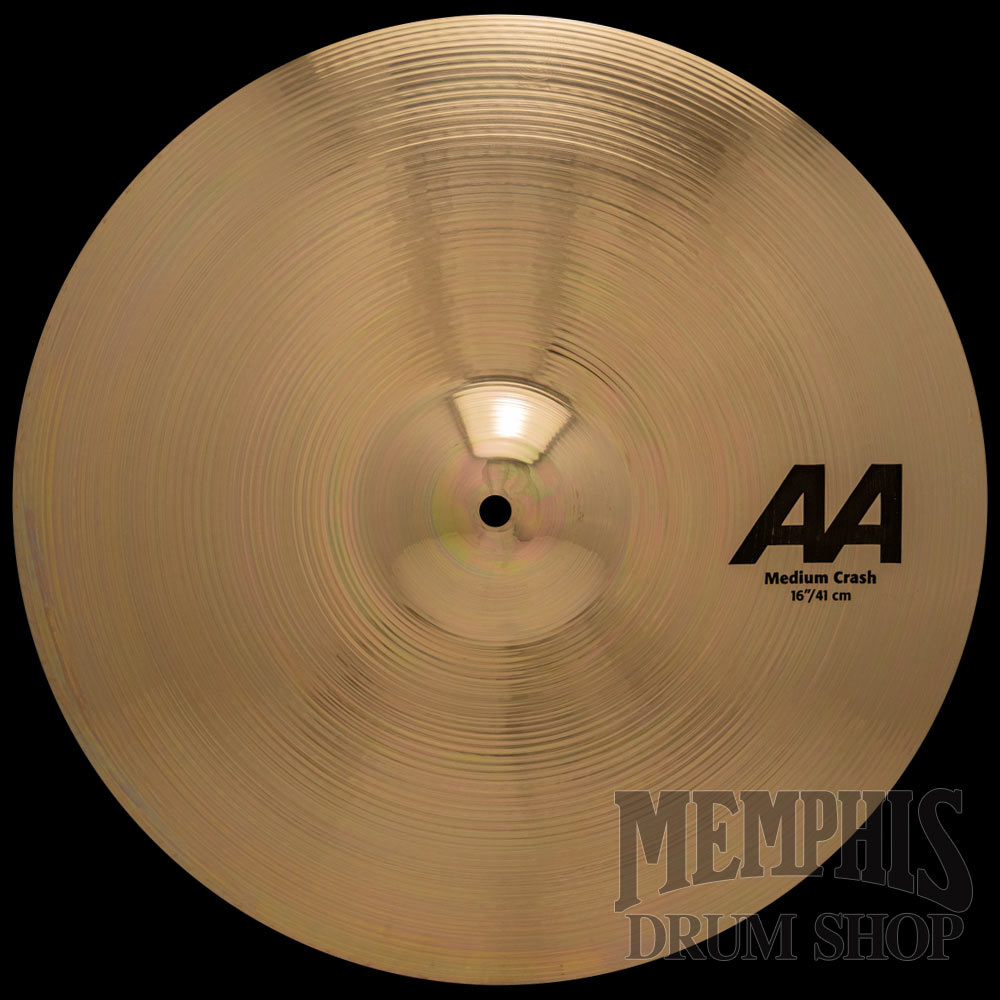 Sabian 16" AA Medium Crash Cymbal - Brilliant