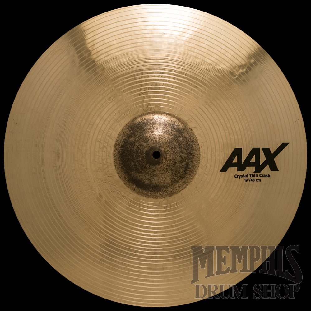 Sabian 19" AAX Crystal Thin Crash Cymbal