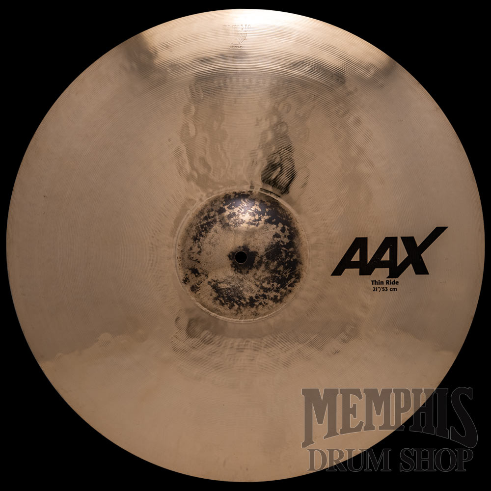 Sabian 21" AAX Thin Ride Cymbal - Brilliant