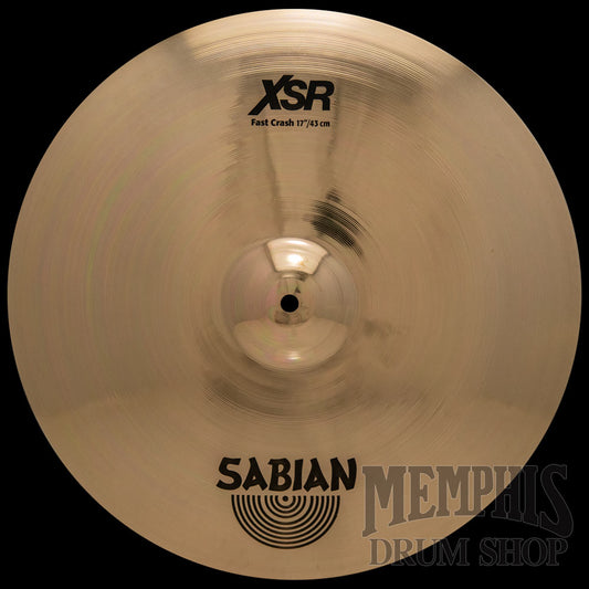 Sabian 17" XSR Fast Crash Cymbal - Brilliant