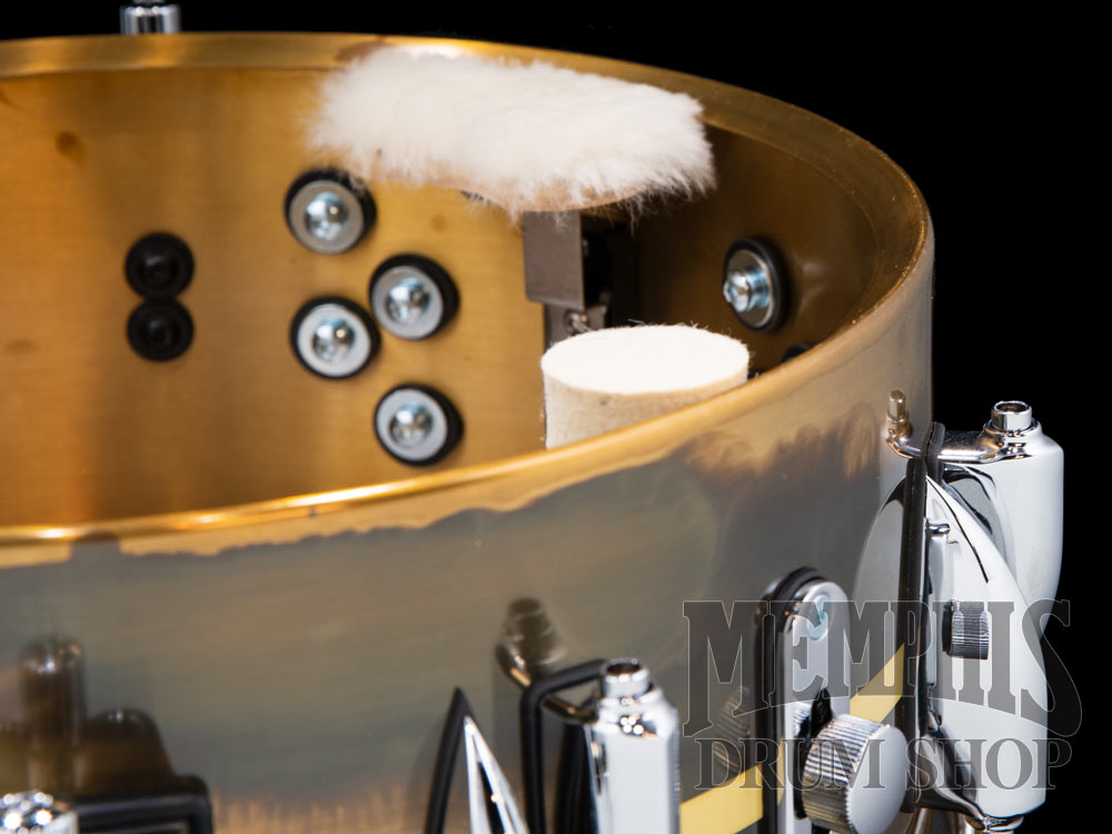Sonor 13x5.75 Benny Greb Signature Brass Snare Drum - Vintage Brass