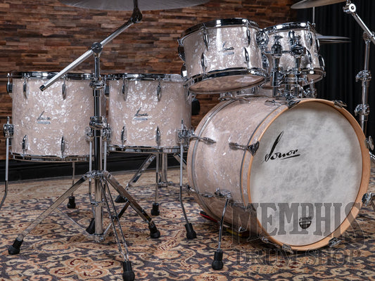 Sonor Vintage Series Drum Set 22/10/12/14/16 with Tom Mount - Vintage Pearl