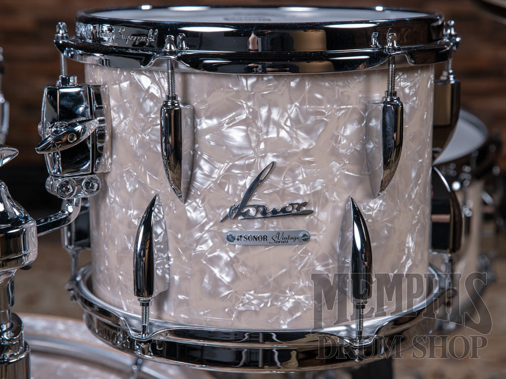 Sonor Vintage Series Drum Set 22/10/12/14/16 with Tom Mount - Vintage Pearl