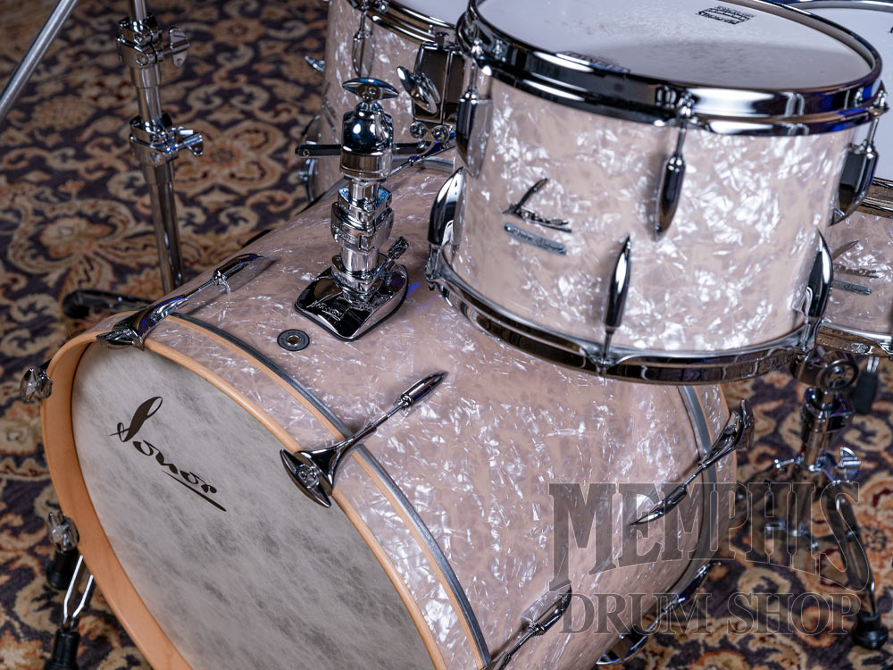 Sonor Vintage Series Drum Set 22/12/16 with Tom Mount - Vintage Pearl