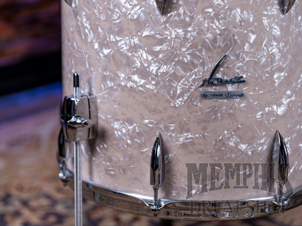 Sonor Vintage Series Drum Set 22/12/16 with Tom Mount - Vintage Pearl