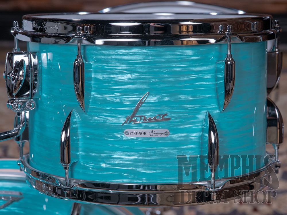 Sonor Vintage Series Drum Set 22/13/16 with Tom Mount - California Blue