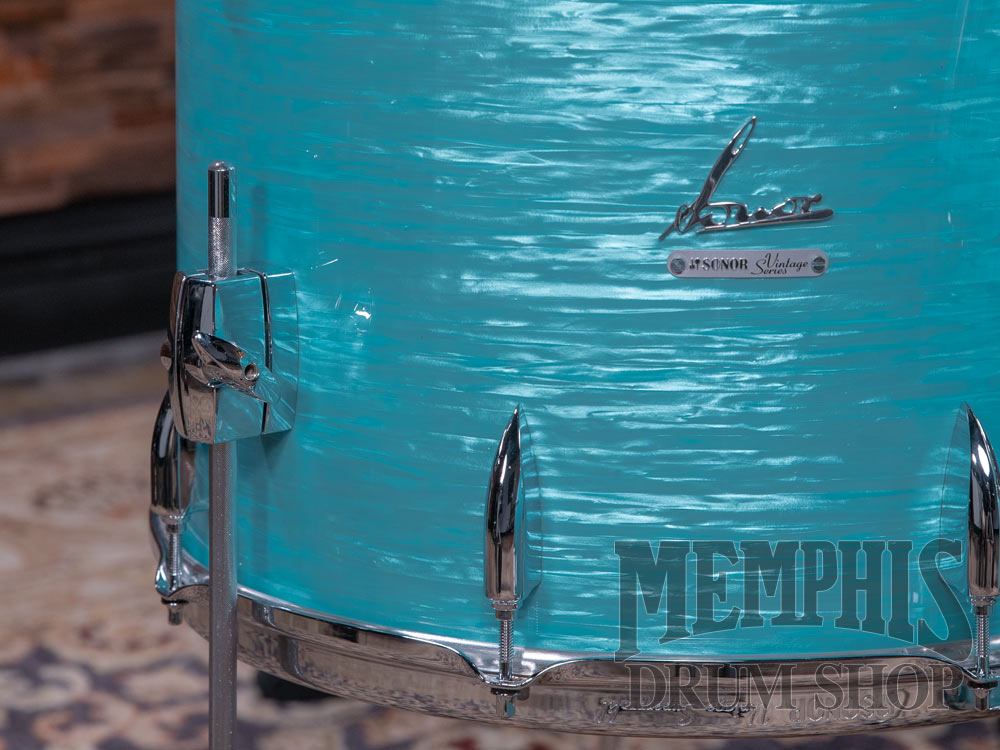 Sonor Vintage Series Drum Set 22/13/16 with Tom Mount - California Blue