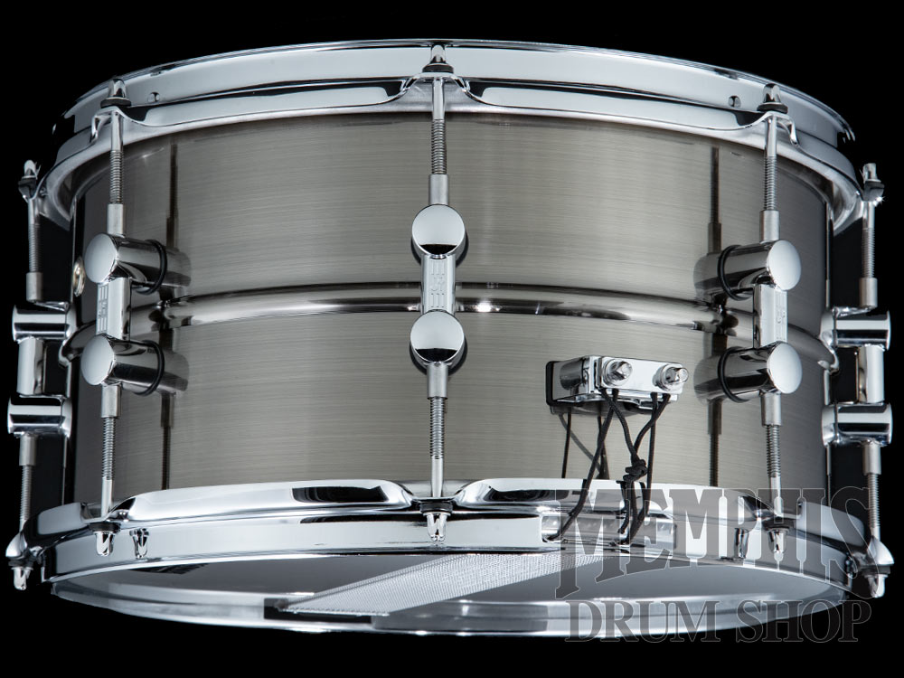 Sonor 13x7 Kompressor Series Black Nickel Plated Brass Snare Drum