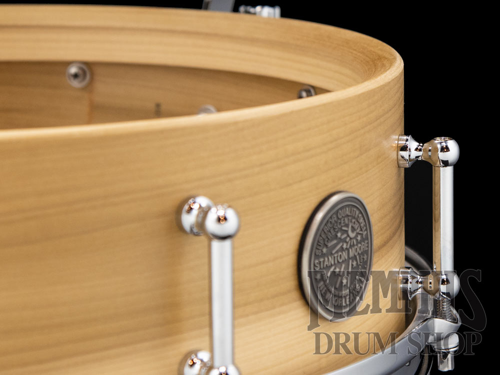 Stanton Moore Drum Company 14x4.5 Spirirt Of New Orleans Solid Poplar Snare Drum
