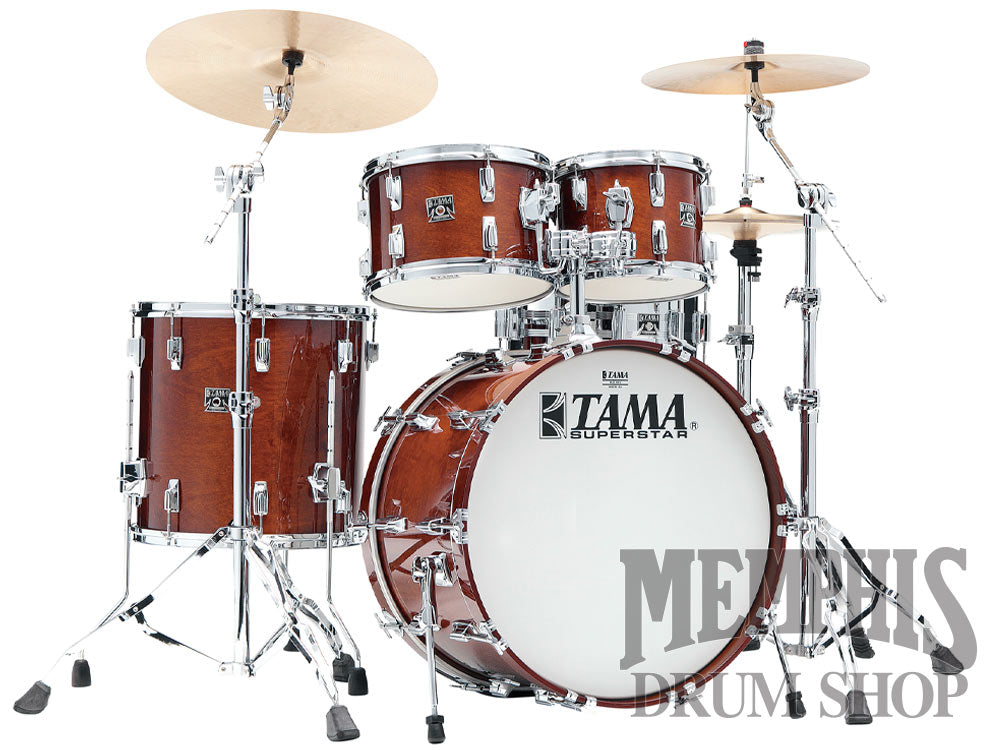 Tama 50th Anniversary Limited Edition Superstar Reissue Drum Set 22/10/12/16 - Super Mahogany