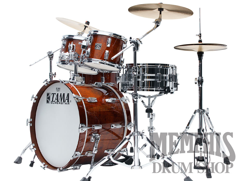 Tama 50th Anniversary Limited Edition Superstar Reissue Drum Set 22/10/12/16 - Super Mahogany