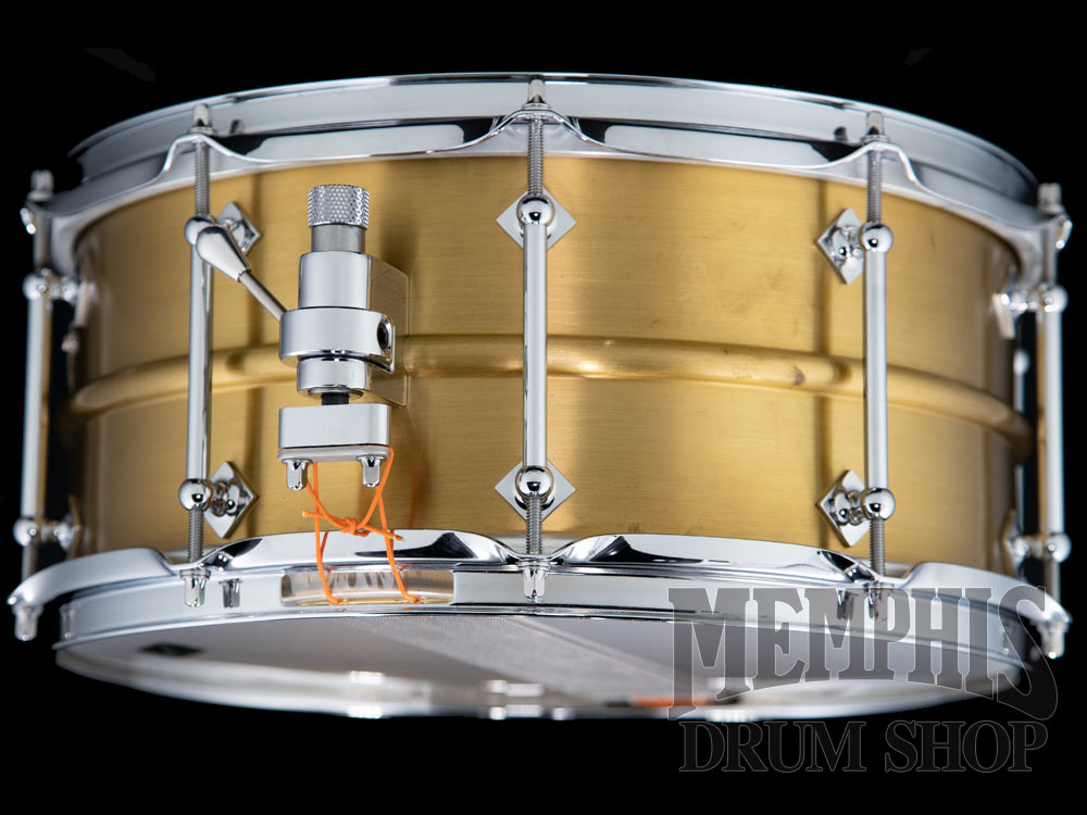 Used Craviotto 14x6.5 Masters Metal AK Brass Snare Drum