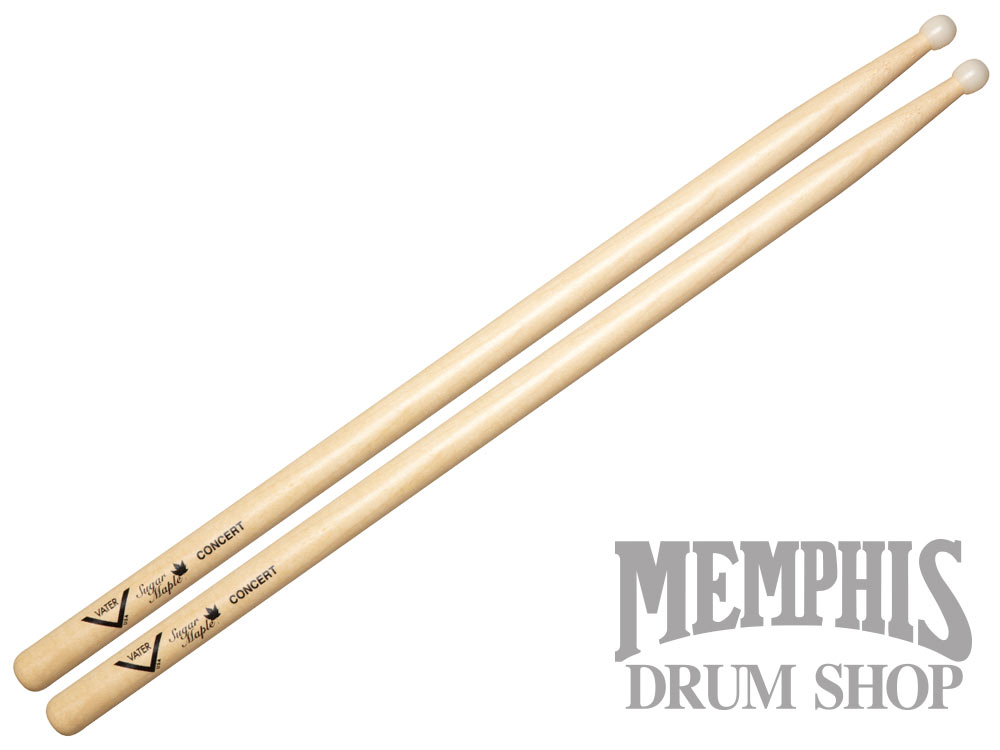 Vater Sugar Maple SD1 Concert General Nylon Tip Drumsticks