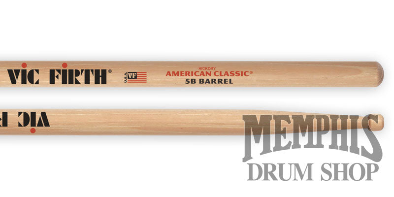 Vic Firth American Classic 5B Barrel Tip Drumsticks