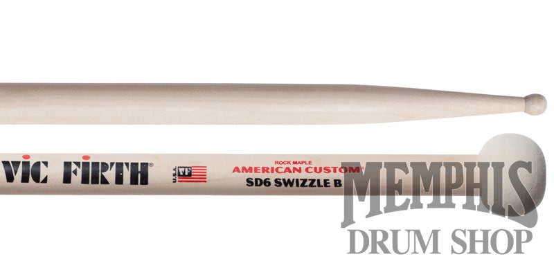 Vic Firth American Custom SD6 Swizzle B Drumsticks