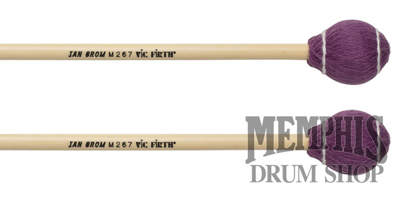 Vic Firth Corpsmaster Ian Grom Signature Keyboard Mallets - Medium Hard