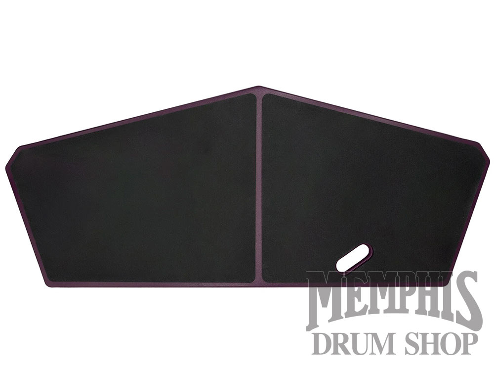 Vic Firth Heavy Hitter Quadropad (Quad Pad) Large Tenor Practice Pad with Rims