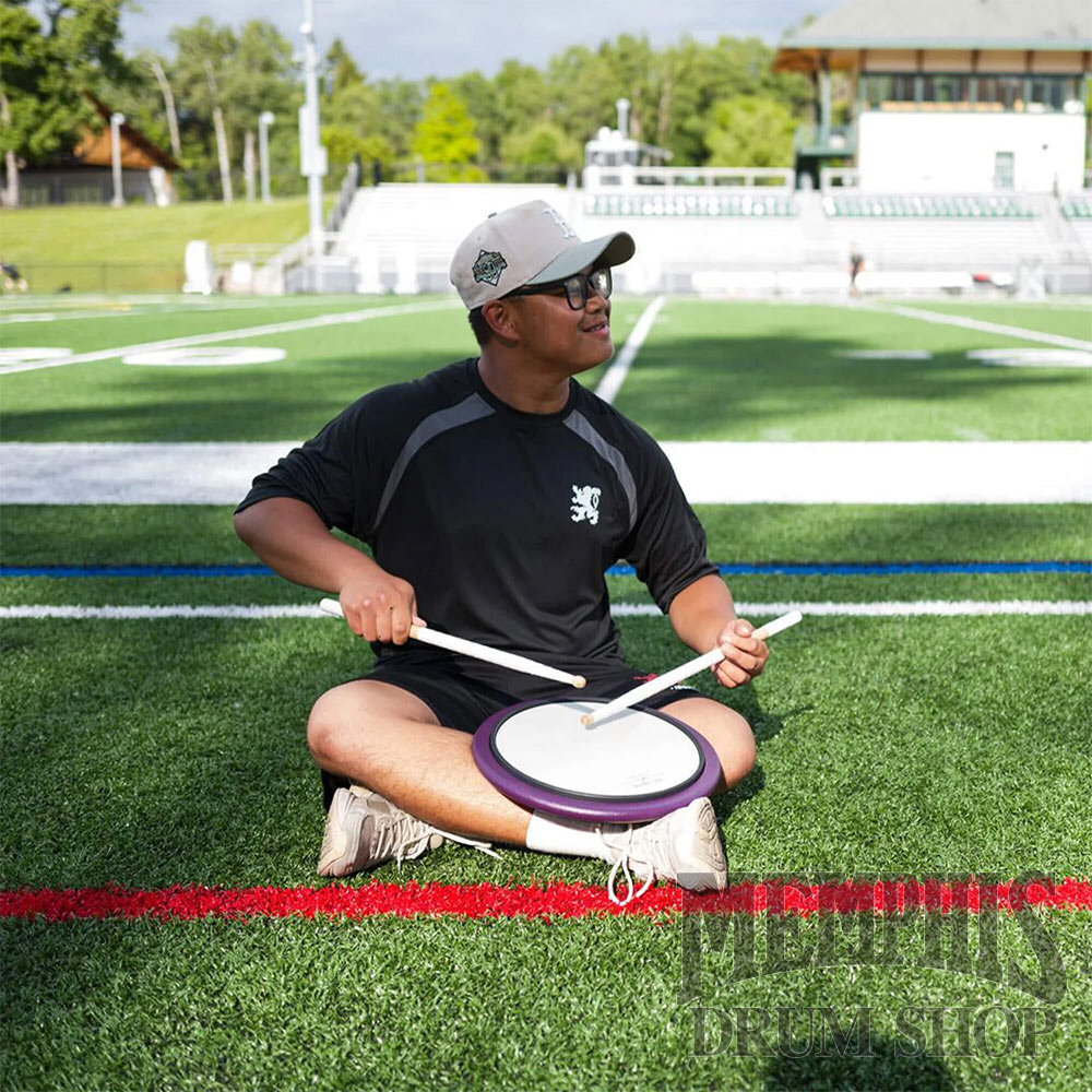 Vic Firth Heavy Hitter Stockpad Marching Snare Practice Pad with Rim