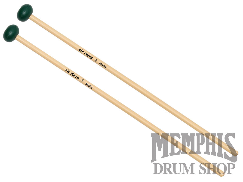 Vic Firth Articulate Series Xylophone Bells Glockenspiel Mallets - Medium Hard Rubber, Oval M404