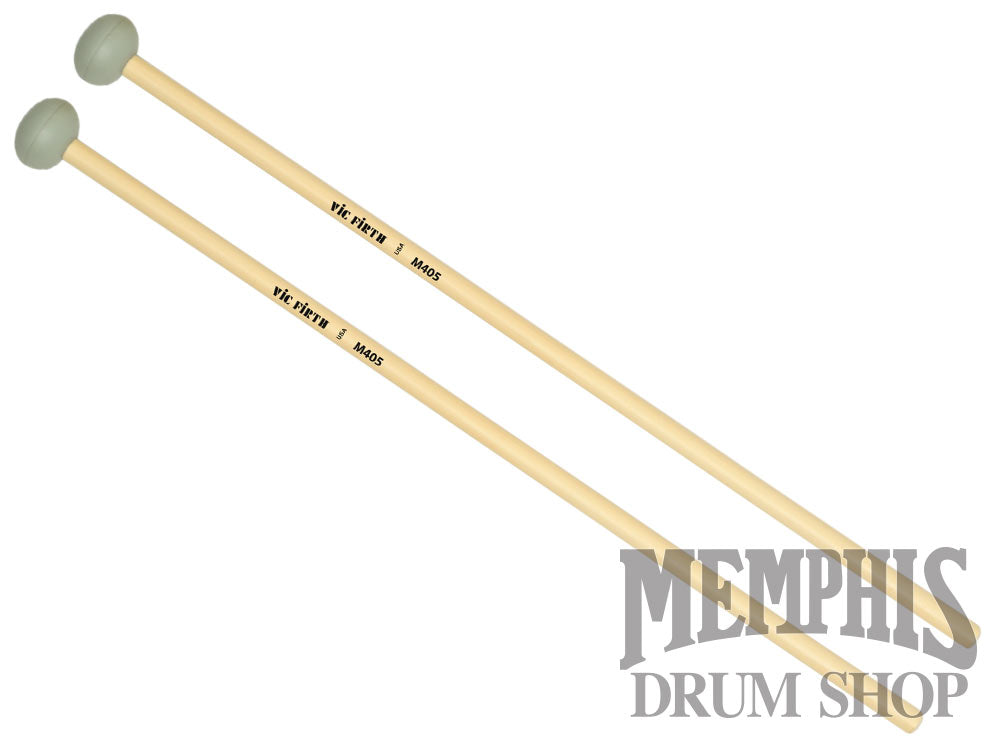 Vic Firth Articulate Series Xylophone Bells Glockenspiel Mallets - Hard Rubber, Oval M405